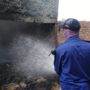 Gudang Rongsok di Japura Kidul Terbakar