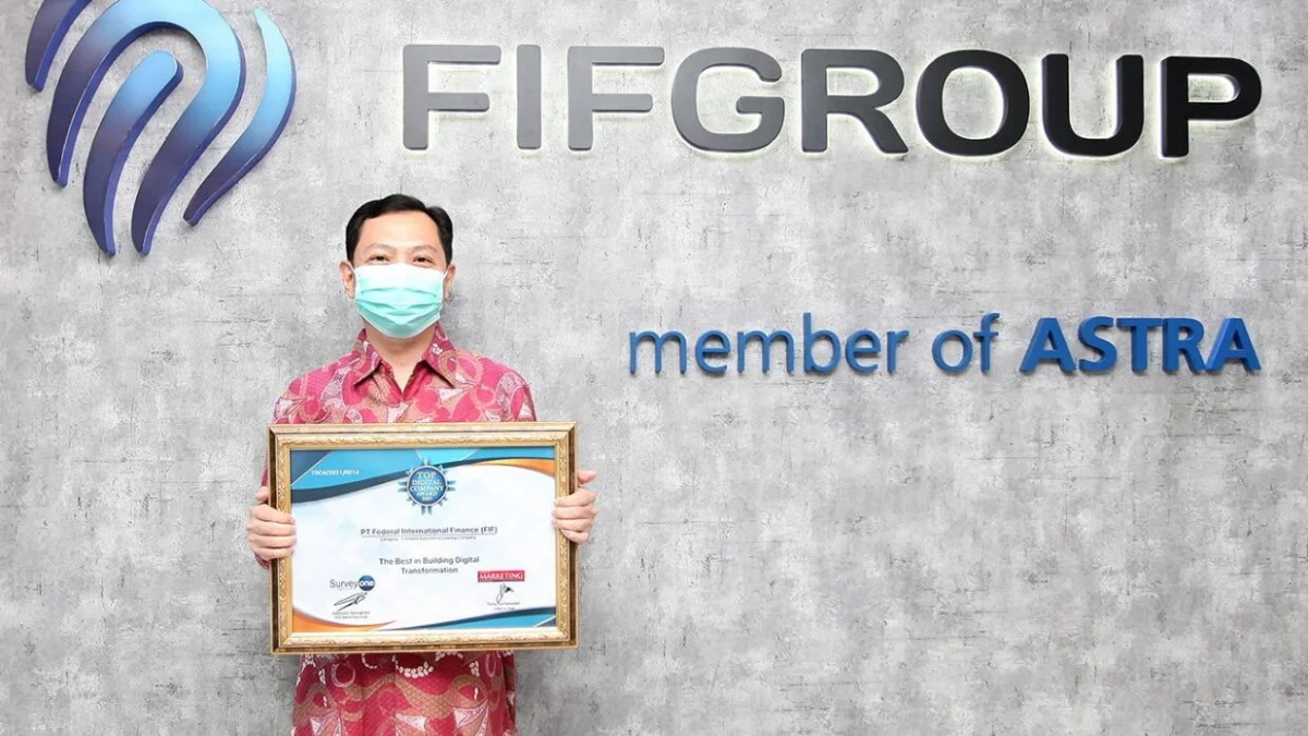 FIFGROUP Raih Top Digital Company Award 2021