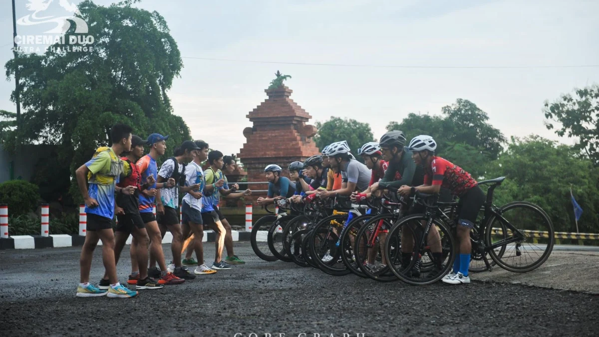85 Cyclist VS 55 Runners Siap Adu Fisik, Adu Cepat, dan Adu Gengsi