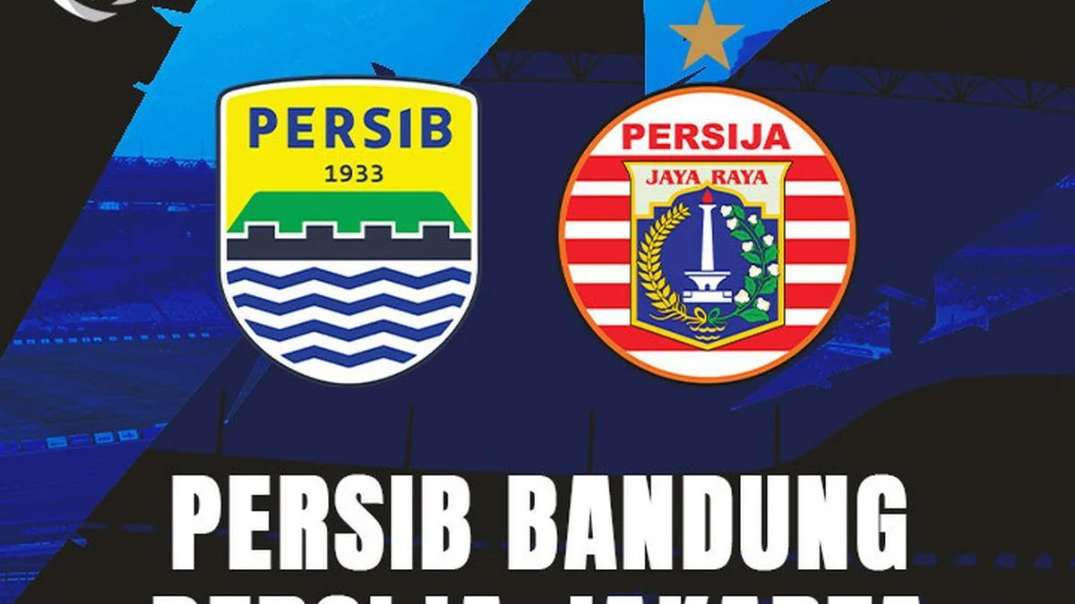 Poster Persib vs Persija