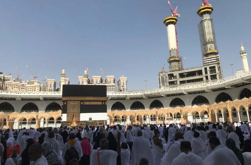 Suasana Kakbah di Makkah. --FOTO: ANDI AZIS/RADAR CIREBON