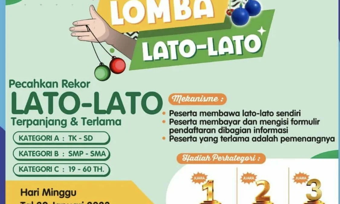 Wah Di Cirebon Ada Lomba Latto-latto