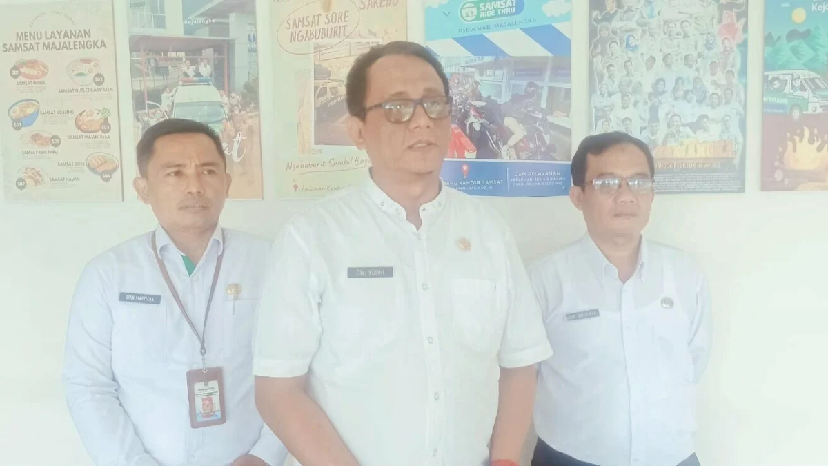 Kepala P3D Wilayah Kabupaten Majalengka, Dwi Yudhi Ginanto R mengungkapkan selama 2022, lima sektor pajak berhasil lampaui target.