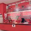 Ketua DPC PDIP Kabupaten Cirebon Drs H Imron MAg memimpin rapat konsolidasi partai
