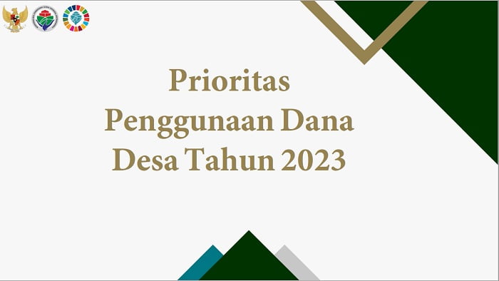 Jabatan Diperpanjang, Inilah Besarnya dan Prioritas Dana Desa Tahun 2023