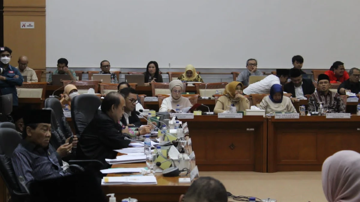 Rapat panja Komisi VIII DPR RI dengan pemerintah, menyepakati besaran BPIH 2023