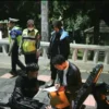 Patroli, Polres Kuningan Amankan Puluhan Sepeda Motor Bodong