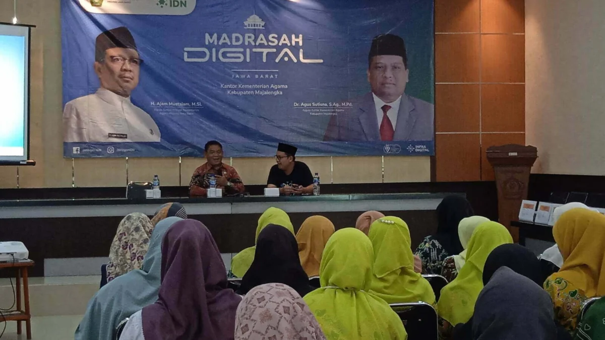 Kemenag menggelar pembinaan berkelanjutan madrasah digital bekerja sama dengan Infra Digital Nusantara (IDN)