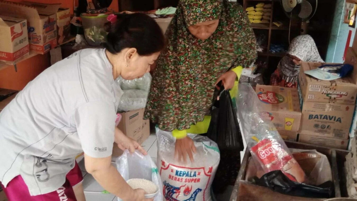 Harga beras eceran jenis medium di Kabupaten Majalengka, terus merangkak naik