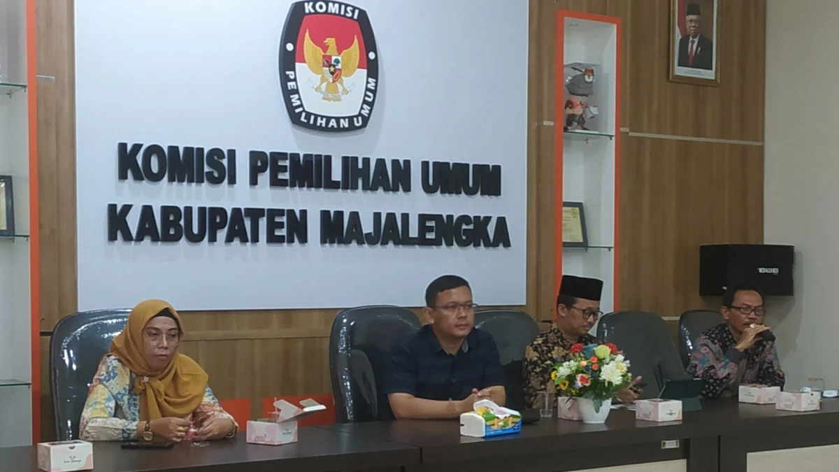KPU Majalengka memastikan dalam pelaksanaan Pemilu tahun 2024 di Kabupaten Majalengka tidak berubah dan tetap 5 Daerah Pemilihan (Dapil)