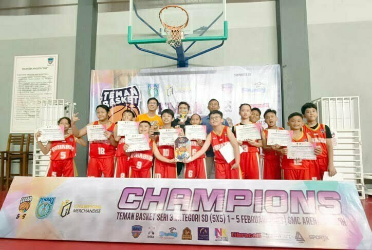 SDK BPK Penabur Cirebon Juarai Kompetisi 5 On 5 Basket Ball