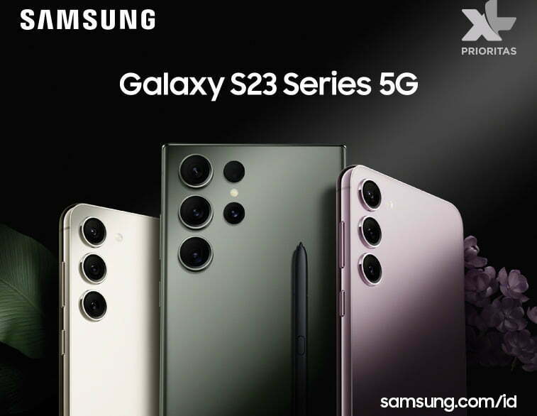 XL Prioritas Buka Pre-order Eksklusif Samsung S23 Series