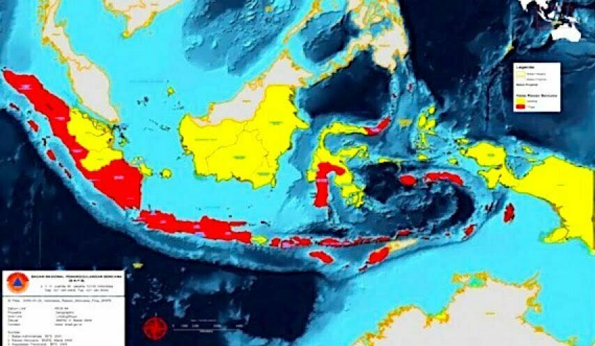 ilustrasi Indonesia Rawan Gempa Bumi
