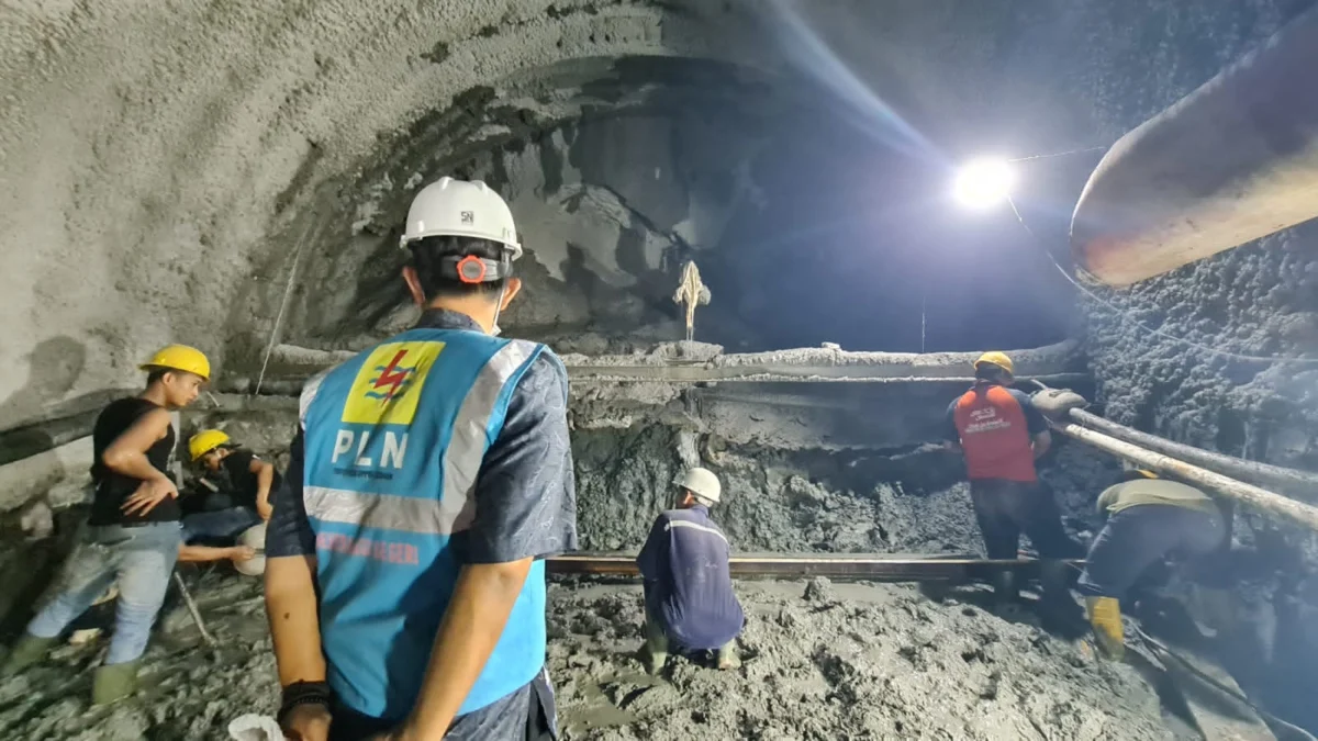 Tuntaskan Penggalian Terowongan Waterway, PLN Siap Selesaikan Proyek PLTA Jatigede