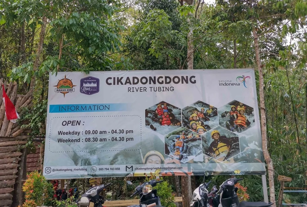 Nikmati berbagaimacam wisata di Cikadongdong river tubing info terbaru !!!