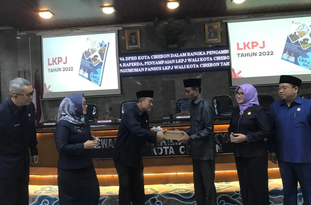 Indikator pembangunan kota Cirebon, tertuang salam LKPj Walikota tahun 2022
