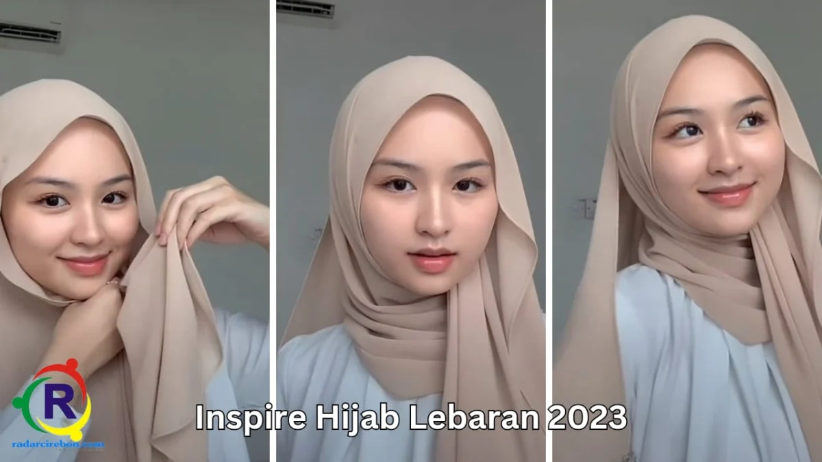 tutorial hijab pahmina cocok untuk lebaran 2023.