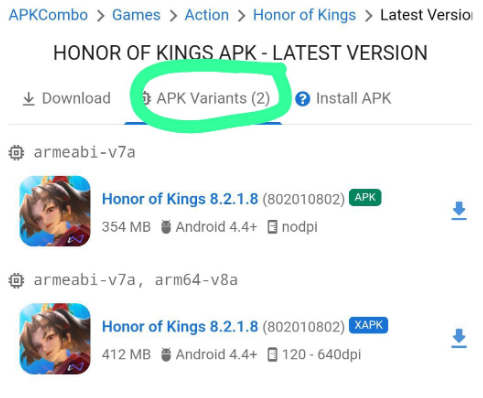 Cara Download Honor Of King Global