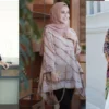 model baju batik kerja wanita berhijab