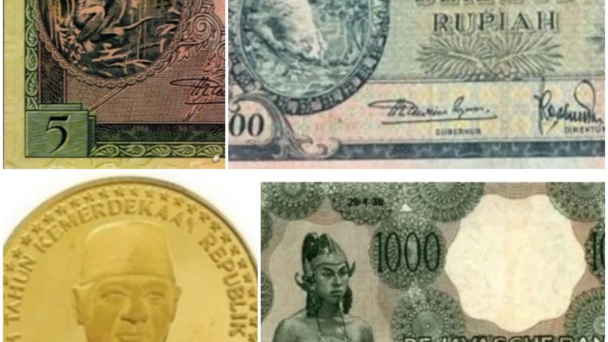 14 uang kuno termahal di indonesia