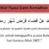 Niat Puasa Ganti Ramadhan Karena Haid