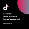 Download Video Tiktok HD Tanpa Watermark