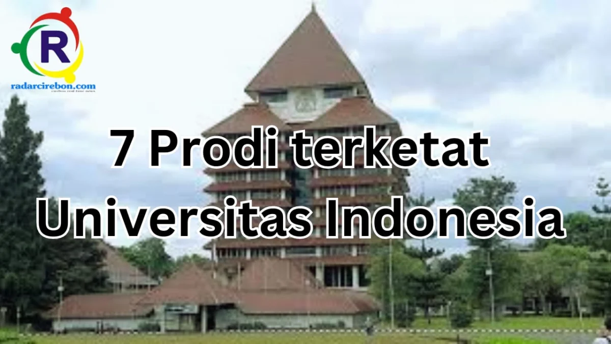 7 Prodi terketat universitas indonesia tahun 2023
