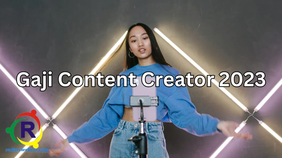 gaji content creator 2023