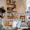 Skill yang harus dimiliki content creator