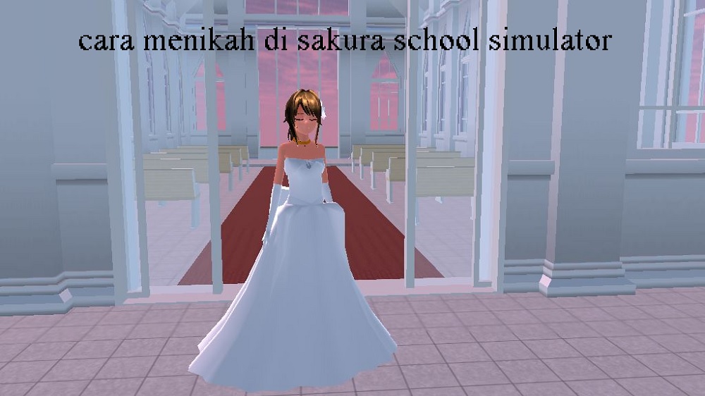 cara menikah di sakura school simulator