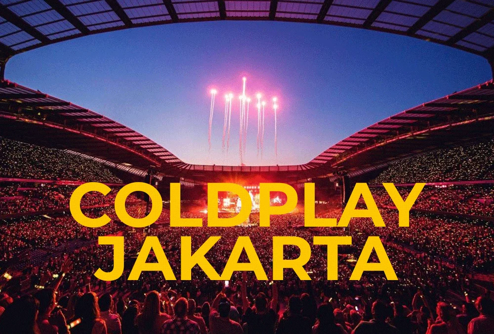 Ilustrasi Cara War Tiket Konser Coldplay