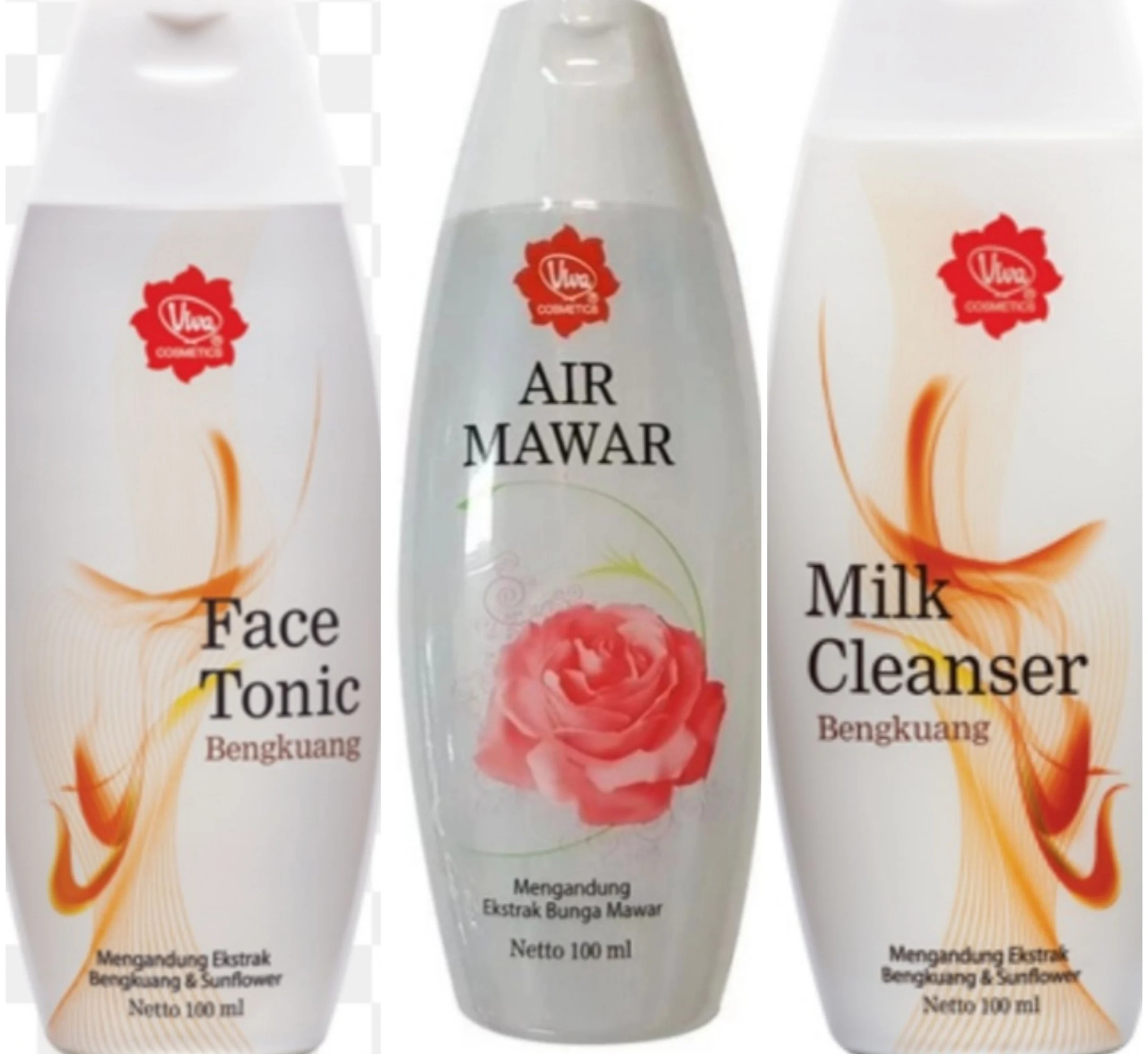 RAHASIA 4 LANGKAH! Cara Pakai Milk Cleanser, Face Tonic dan Air Mawar Viva Agar Wajah Putih dan Glowing