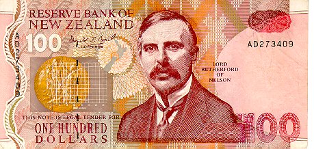Uang Kertas 100 Pound (Selandia Baru)