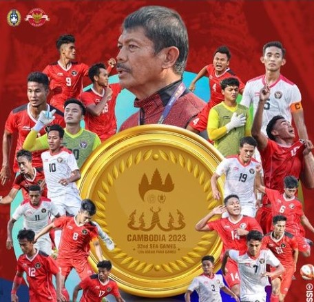 Timnas Indonesia Raih Emas di Cabor Sepakbola SEA Games 2023 Kamboja