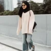ootd baju oversize hijab