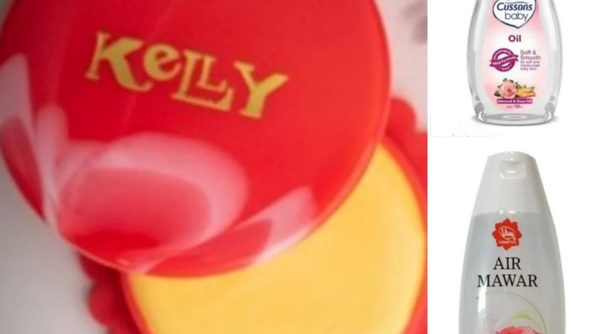 BEGINI CARA Buat Krim Pemutih Wajah dengan Kelly, Baby Oil dan Air Mawar Viva! Wajah Cerah Berseri dan Glowing Permanen