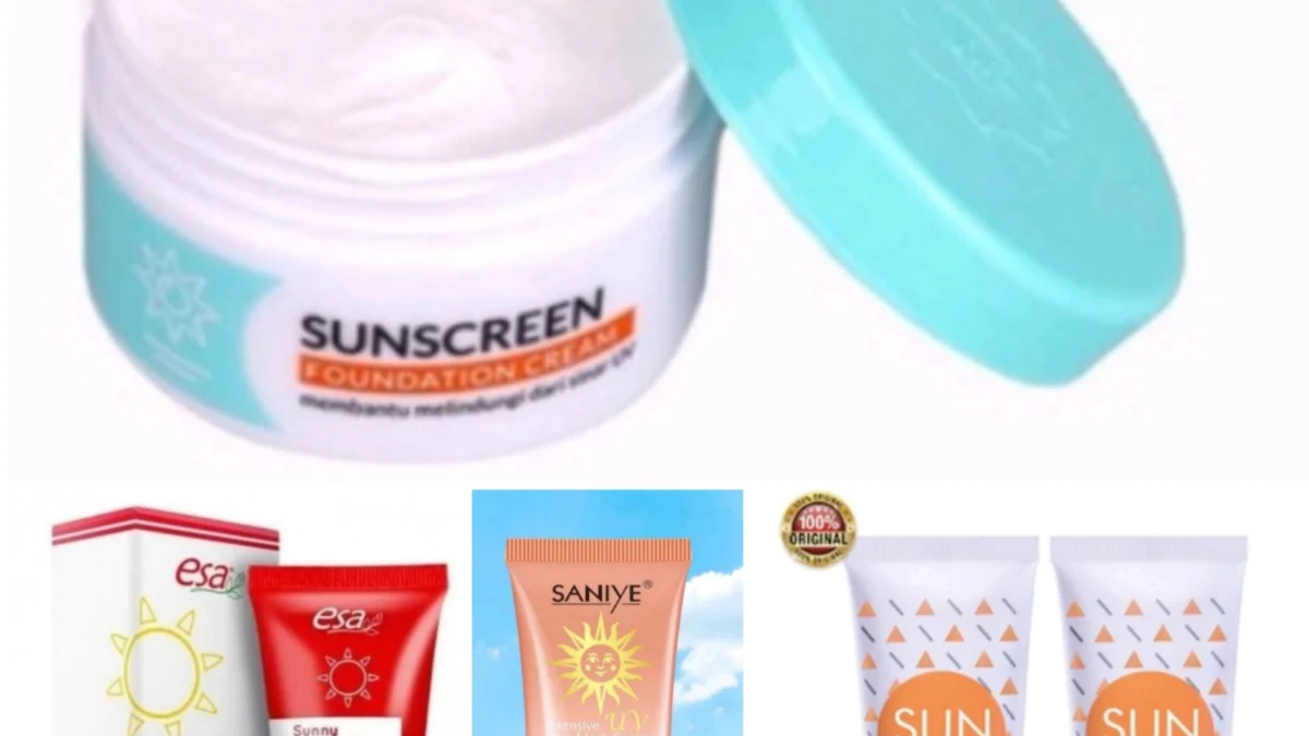 INILAH REKOMENDASI 5 Sunscreen Bagus Murah dan Aman! Agar Wajah Tetap Glowing Seharian, Cek Disini Daftarnya!