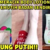 cara membuat body lotion sendiri