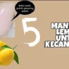 lemon untuk perawatan kulit