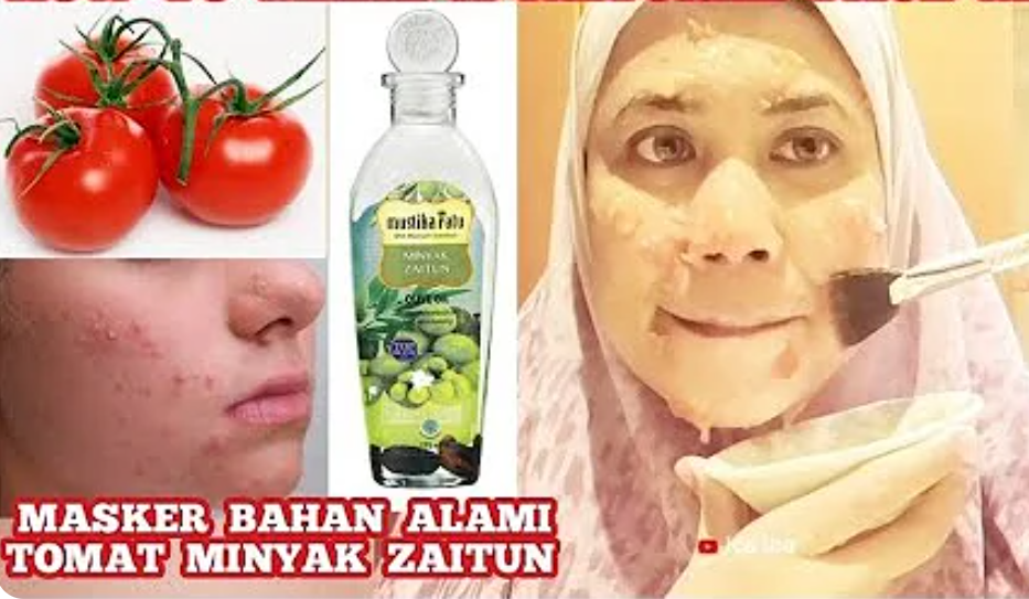masker tomat dan minyak zaitun