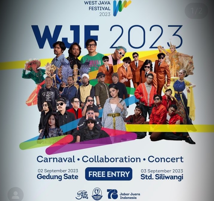 Pemprov Jabar Bakal Gelar West Java Festival 2023 di Bandung