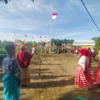 warga Kalijaga Kota Cirebon gelar upacara HUT RI