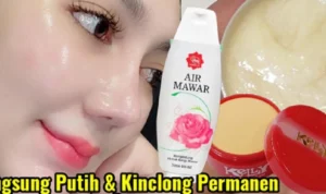 Air Mawar Viva dan kelly pearl cream