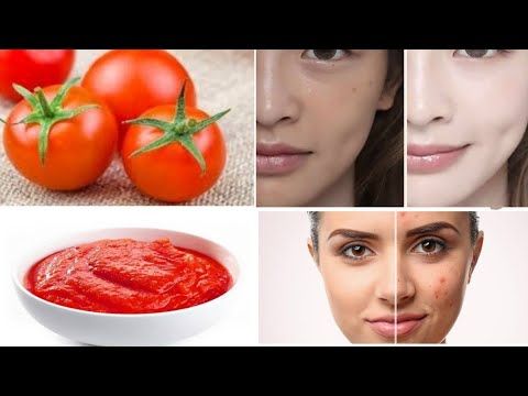 Cara wajah glowing dengan masker tomat.