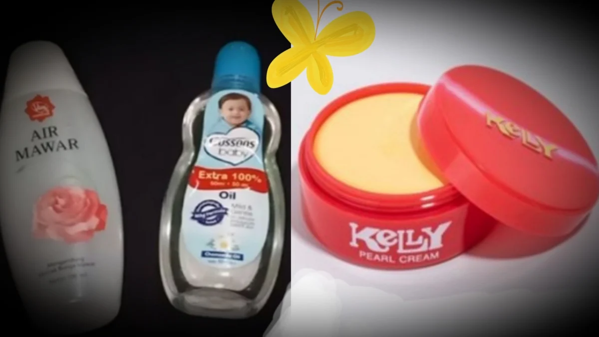 Cara Meracik Krim Pemutih Jitu Dari Air Mawar Viva di Campur Baby Oil dan Bedak Kelly