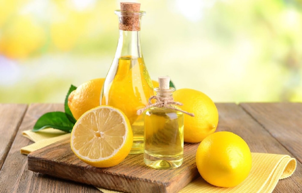 minyak zaitun dan lemon