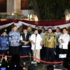 Prabowo dan ketum partai Koalisi Indonesia Maju bertemu di Kertanegara pada Jumat (13/10) malam.