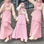 OOTD Style Korean Hijab Rok Panjang