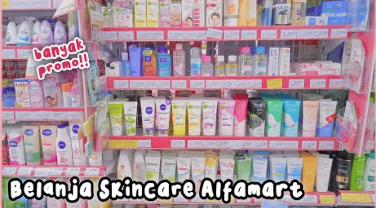 Rekomendasi skincare wajah di Alfamart