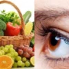 buah dan sayuran untuk mata